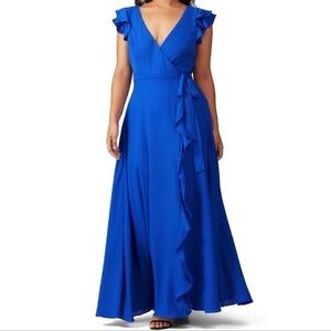 Fame & Partners Cobalt Kira Maxi Dress